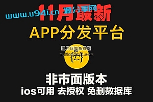 11月新版APP分发源码支持封装仿fir.im分发APP应用分发托管平台运营版